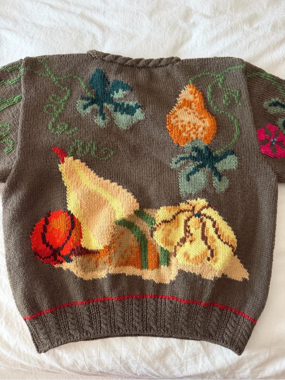 Vintage Berek hand knitted cornucopia Sweater - Picture 6 of 12